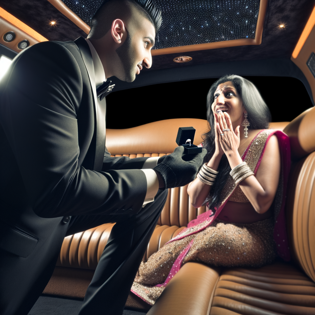 Planning a Limo Proposal for Your Engagement