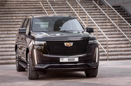 Cadillac Escalade Skyline edition stretch SUV for luxury group transport