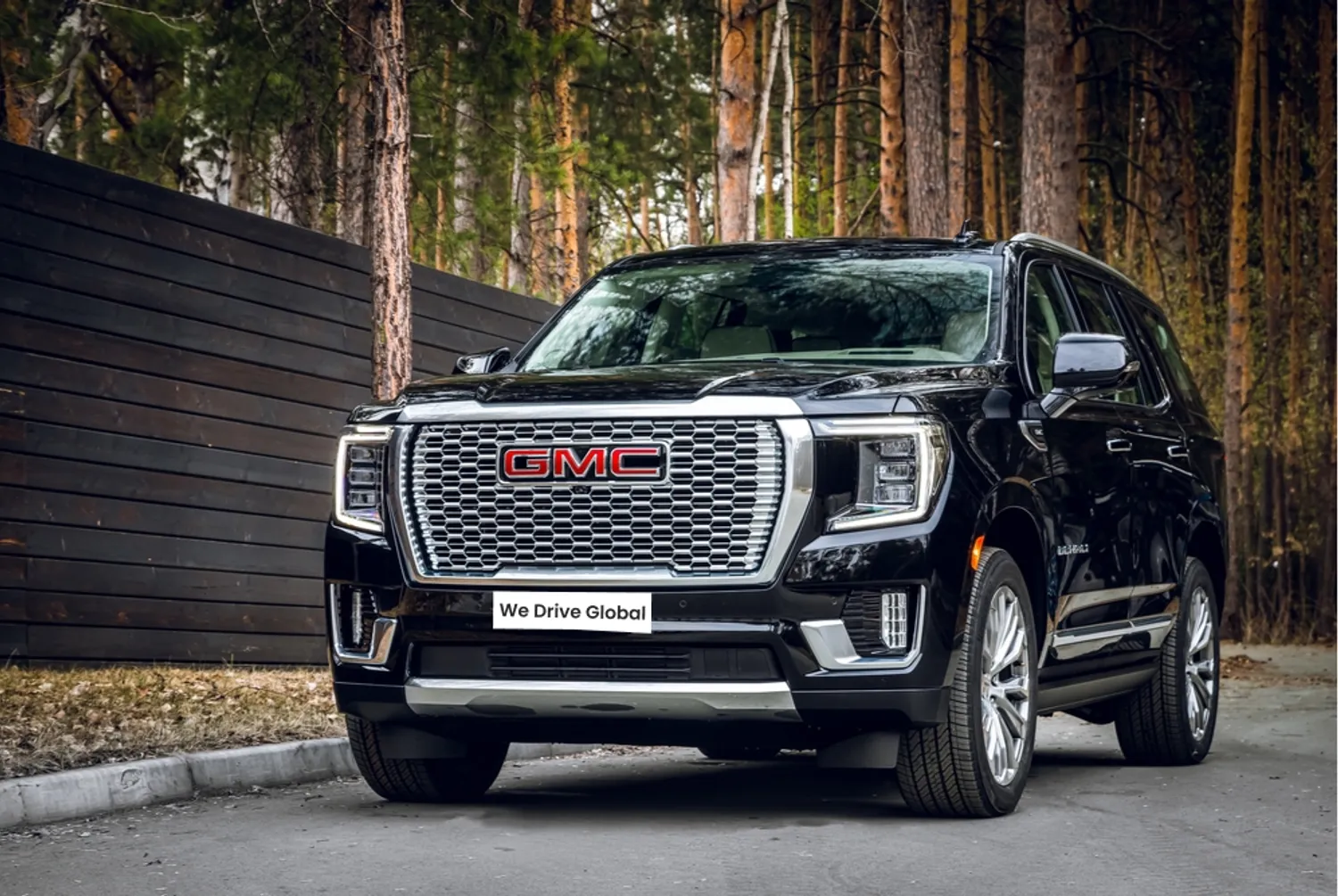 GMC Yukon Denali Black Edition stretch SUV for premium group transport